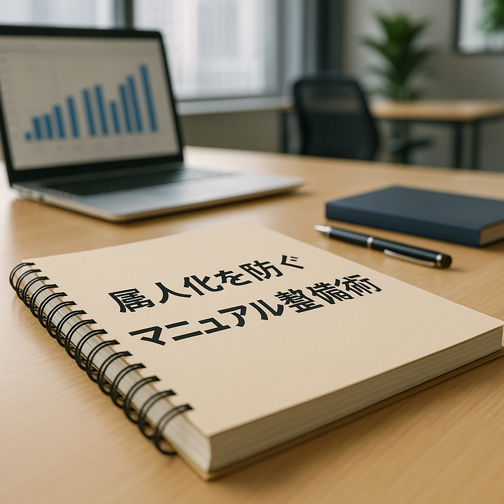 属人化を防ぐマニュアル整備術
